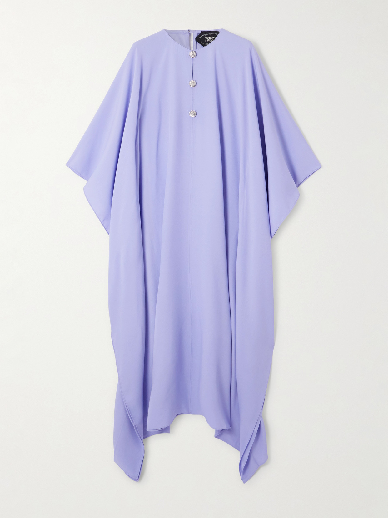 Taller Marmo Carthage Crystal-embellished Crepe Gown