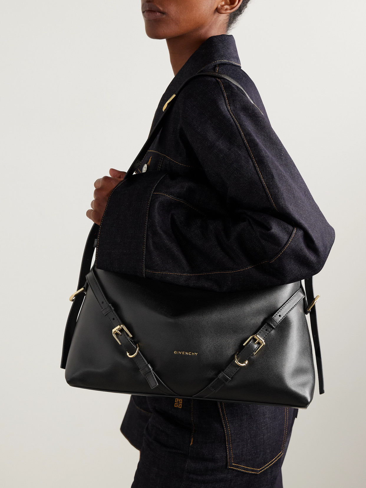 Givenchy Voyou Medium Bag In Leather