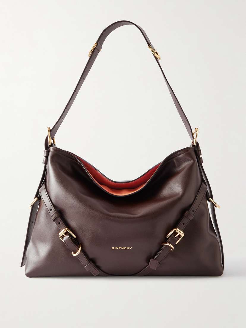 Givenchy Voyou Medium Leather Shoulder Bag