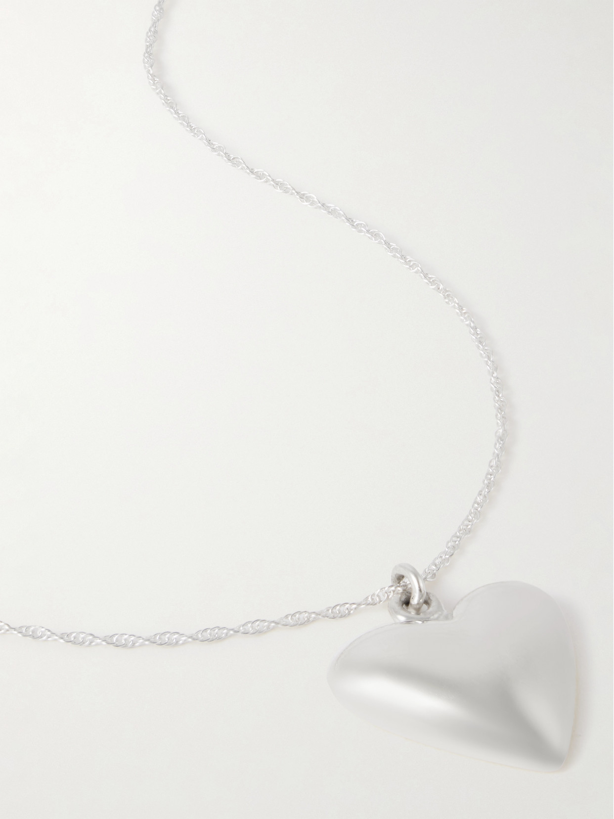 Sophie Buhai Petite Heart Silver Necklace In Silver