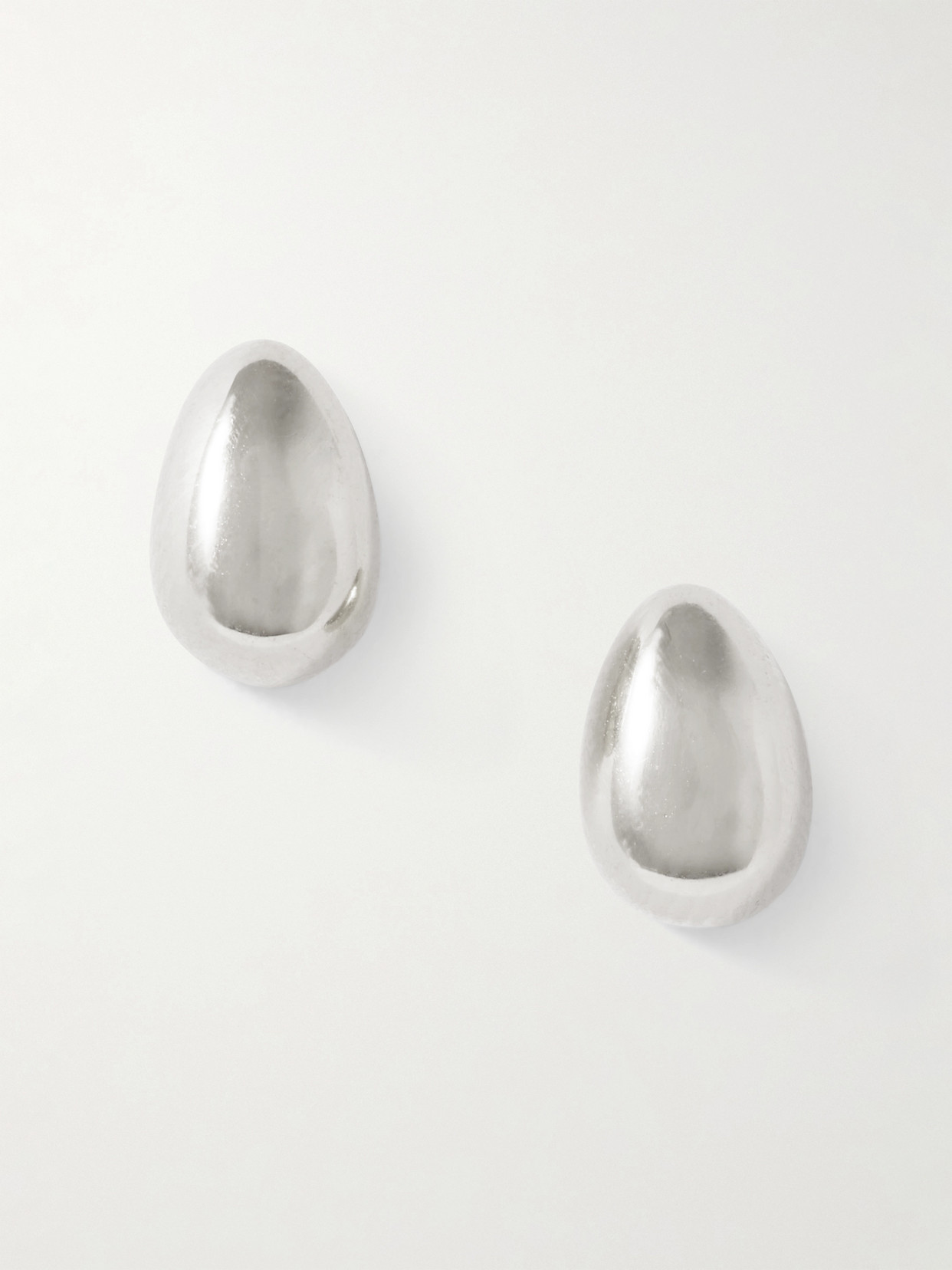 Sophie Buhai Tiny Egg Silver Earrings