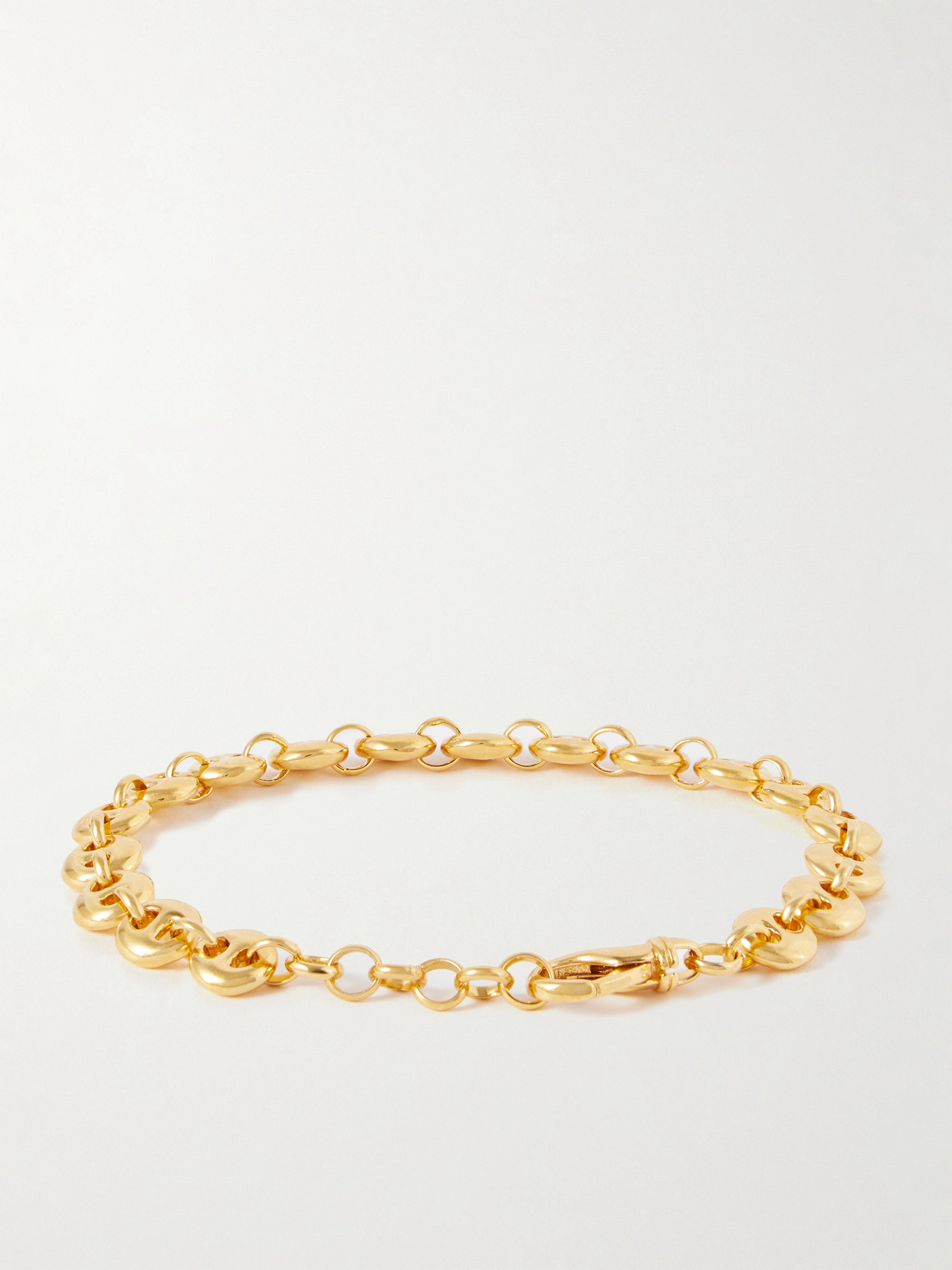 Sophie Buhai Small Circle Link Gold Vermeil Bracelet In Gold