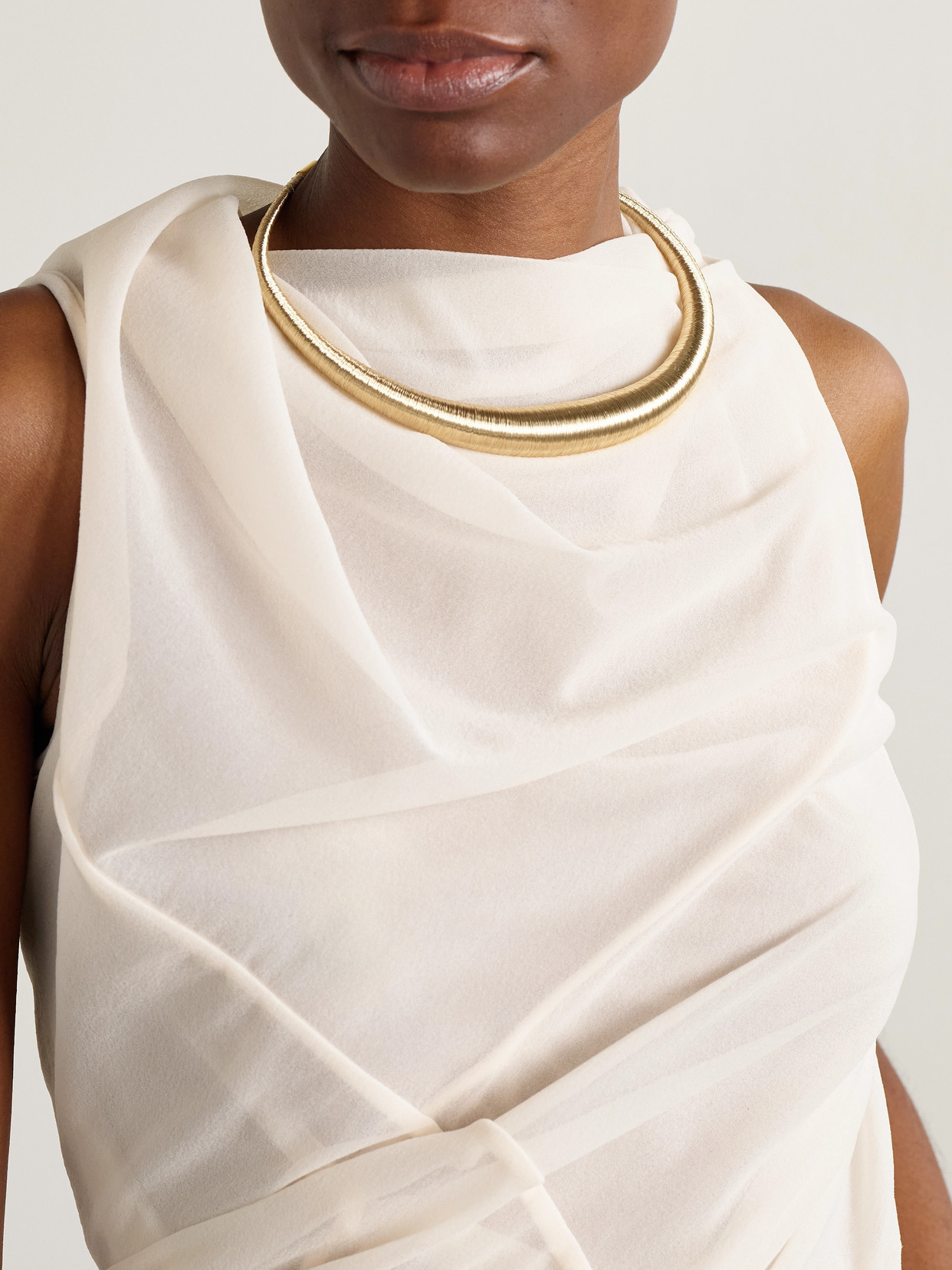 Jil Sander Gold-tone Necklace
