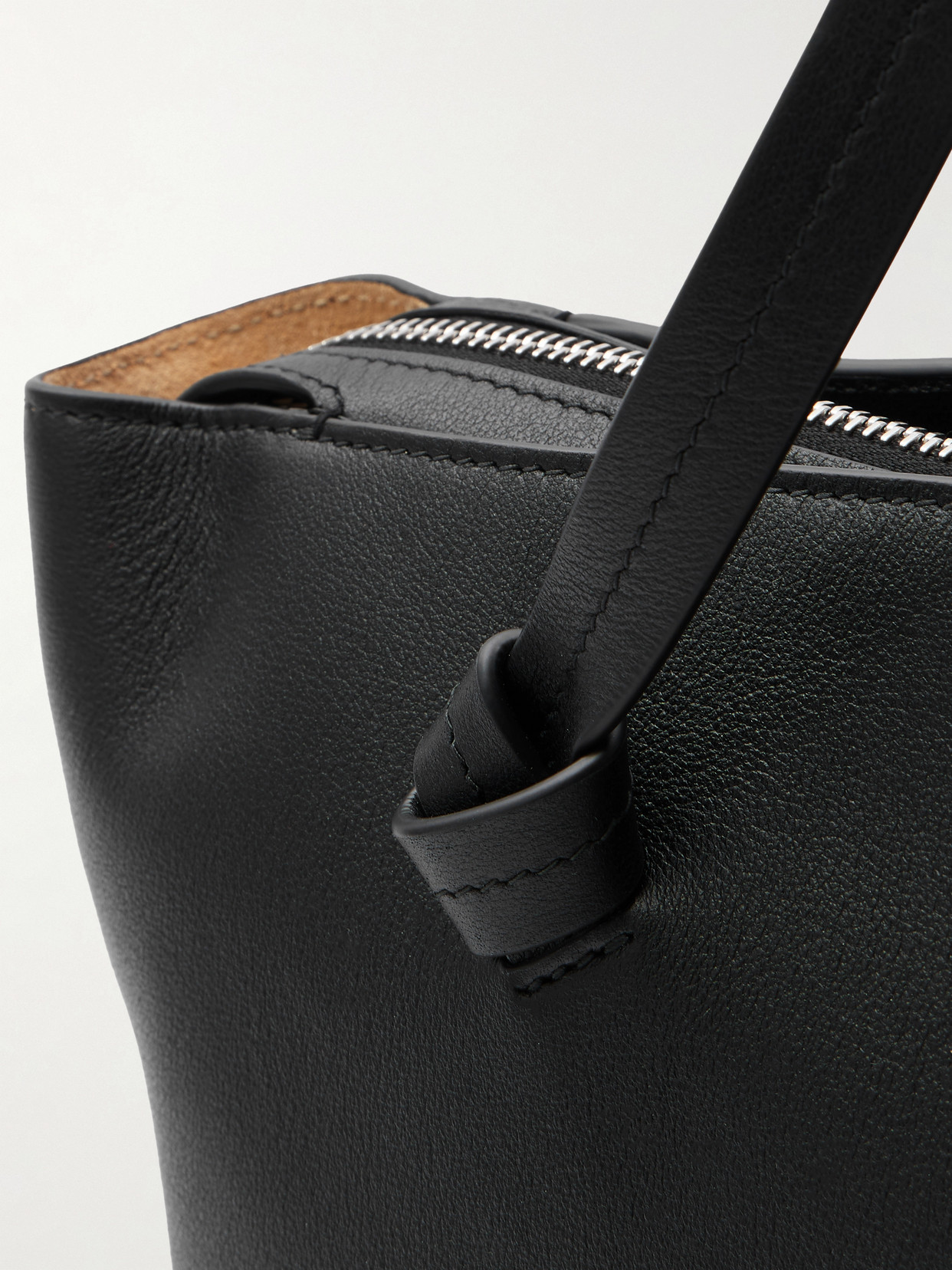 Jil Sander Knot Leather Shoulder Bag