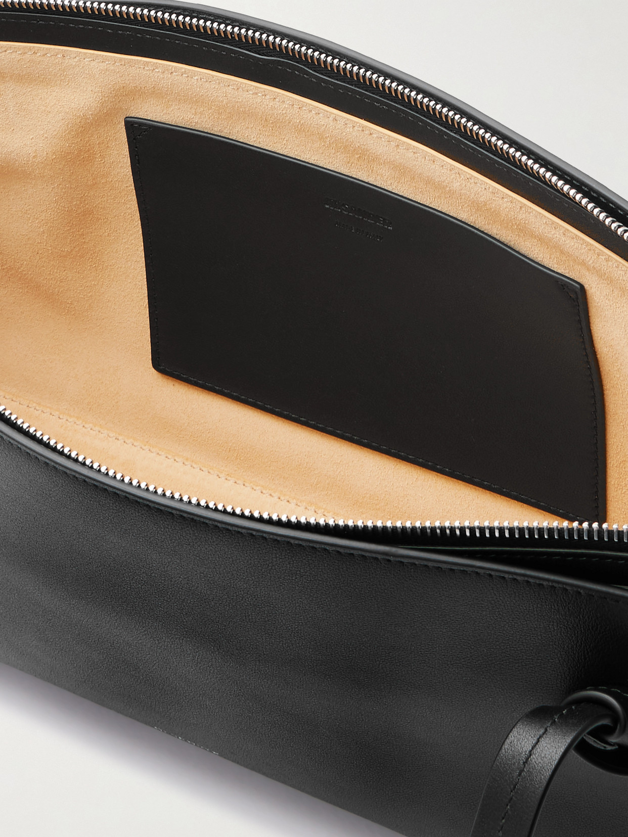 Jil Sander Knot Leather Shoulder Bag