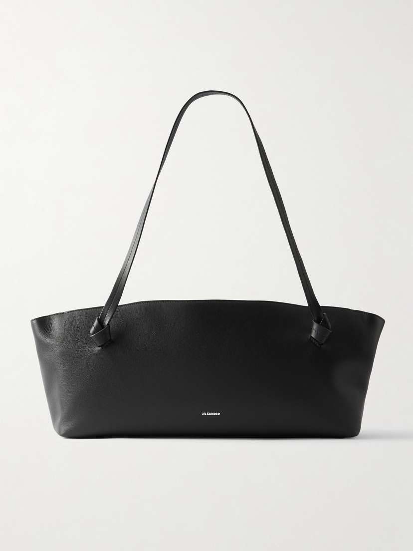 Jil Sander Knot Leather Shoulder Bag