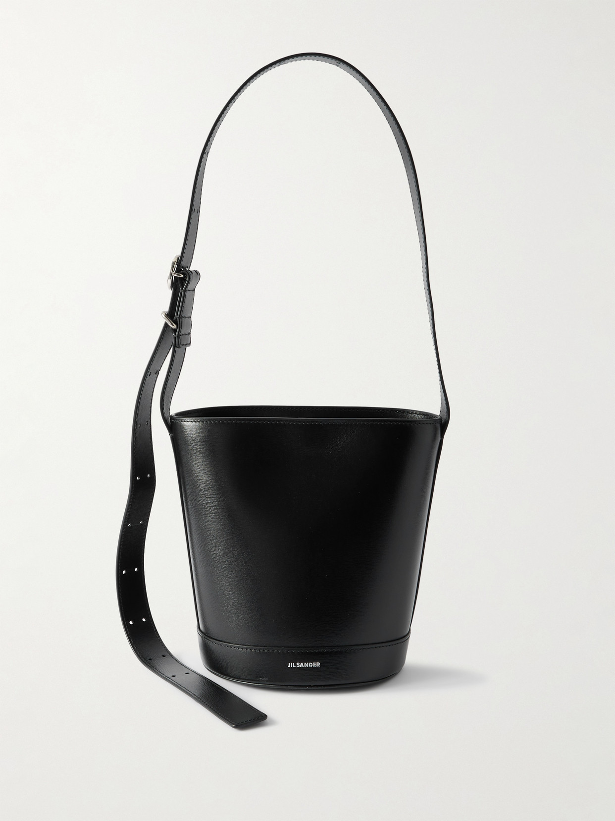 Jil Sander Bucket Shape Shoulder Bag With Adjustable Strap