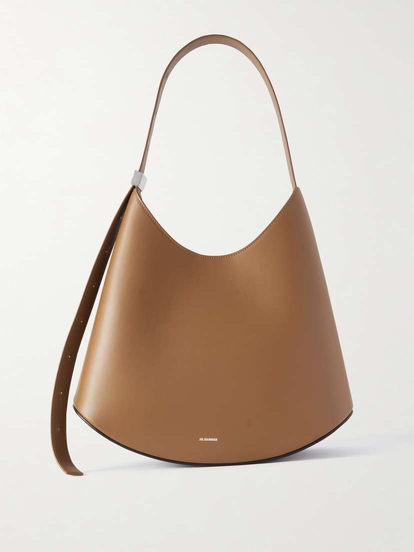 Jil Sander Medium Leather Shoulder Bag