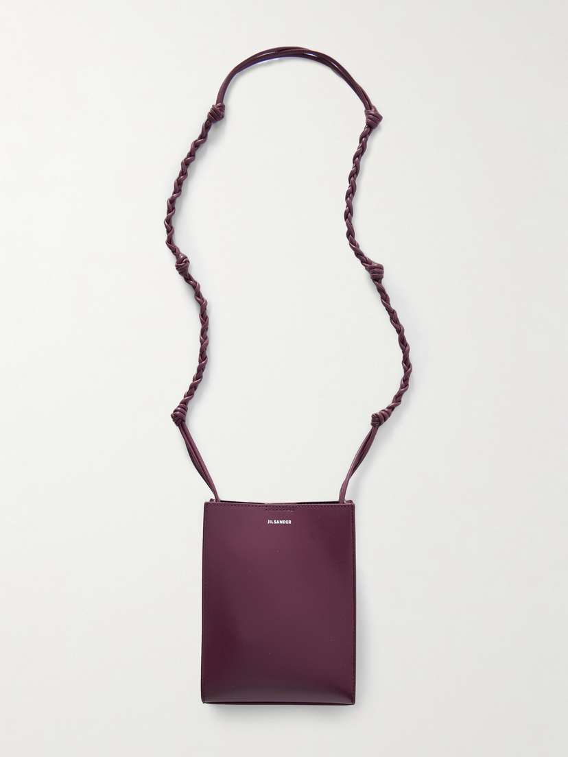 Jil Sander Small Knotted Leather Shoulder Bag