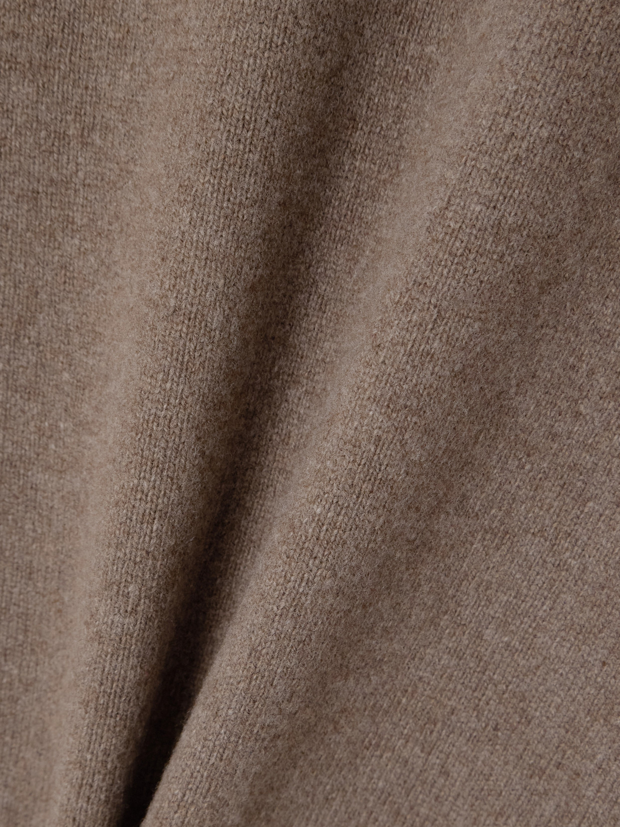 Jacquemus Castagna Wool-blend Turtleneck Mini Dress In Brown