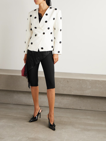 Jacquemus The Capri stretch-crepe shorts