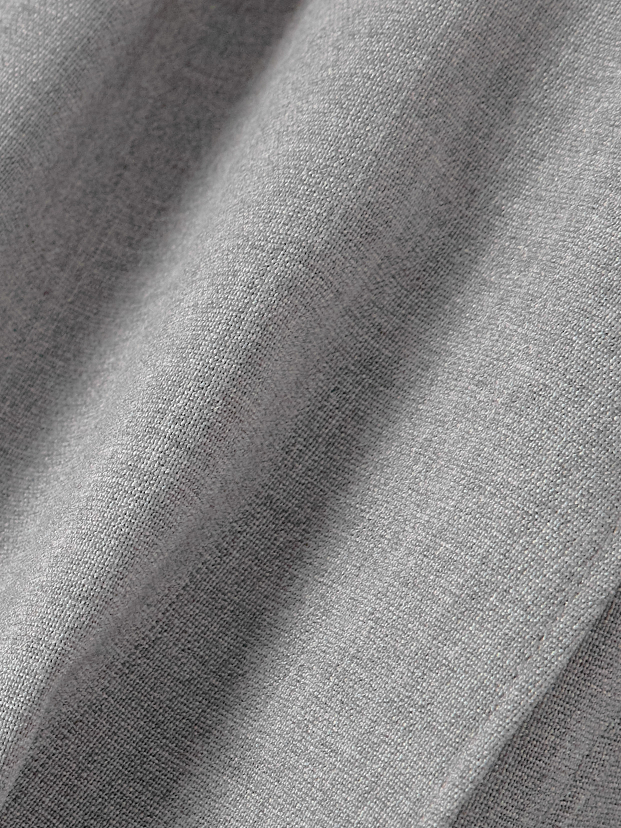 Jacquemus La Blouse Chale Open-back Tie-detailed Wool-blend Crepe Blouse In Gray