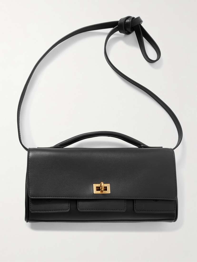 Balenciaga Bel Air Small Leather Clutch