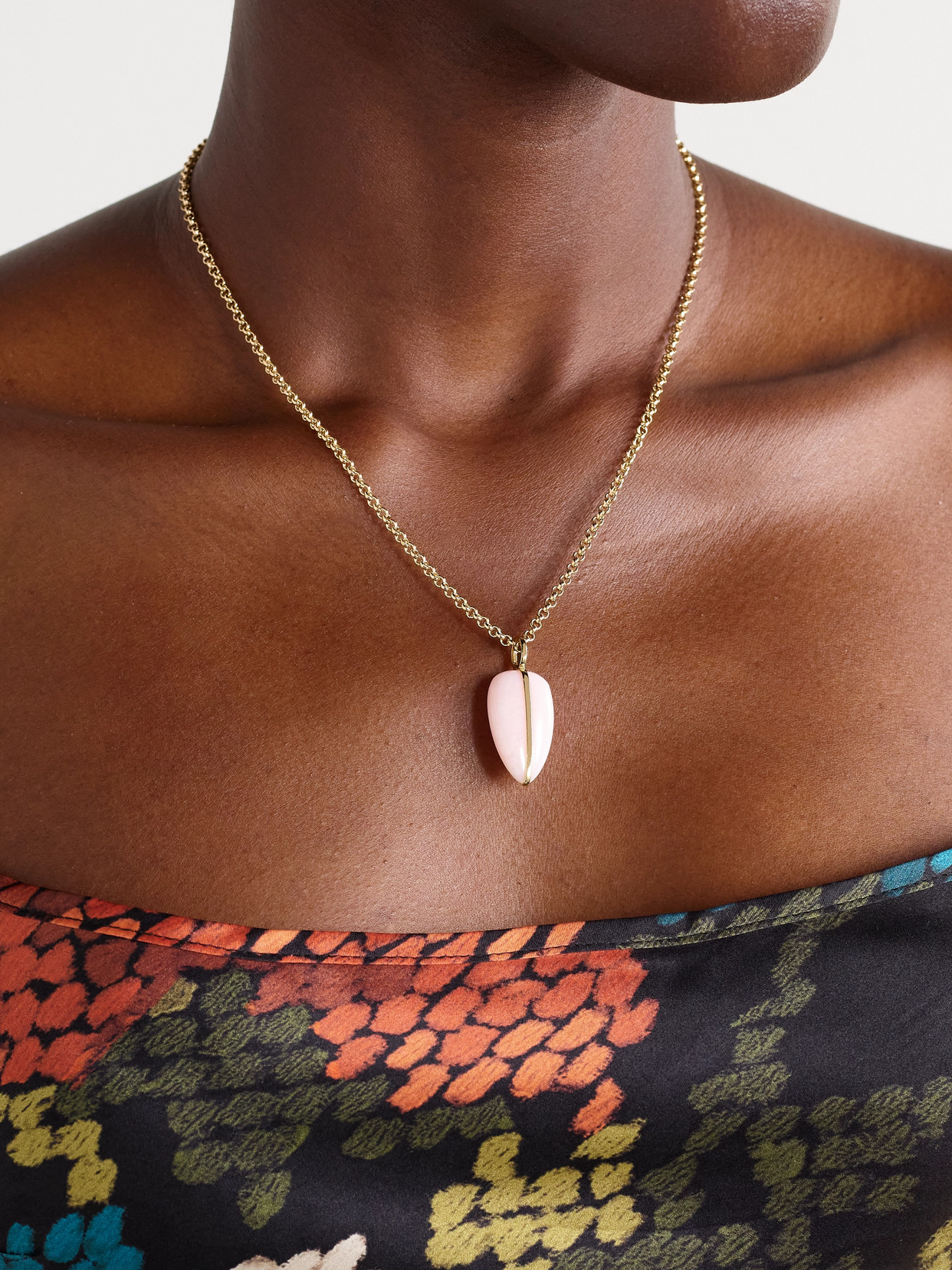 By Pariah 14-karat Recycled Gold Opal Necklace In Gold