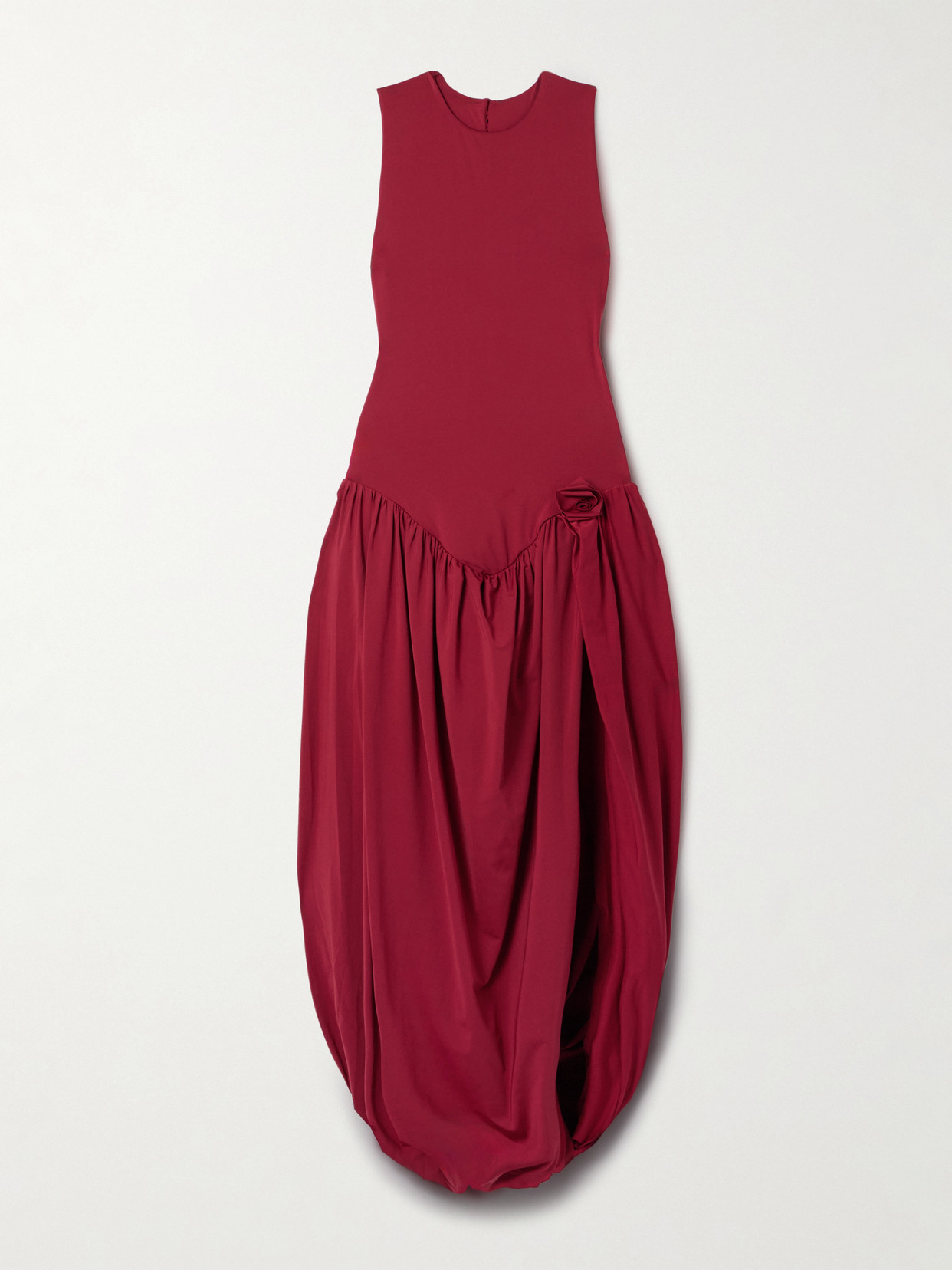 Maygel Coronel Marsalina Stretch-jersey Midi Dress