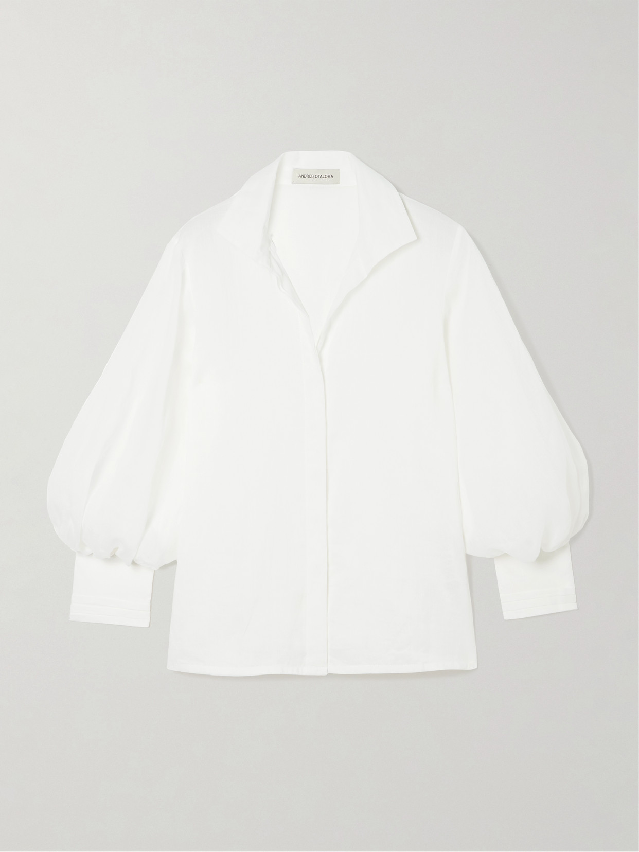 Andres Otalora Efimero Linen Shirt