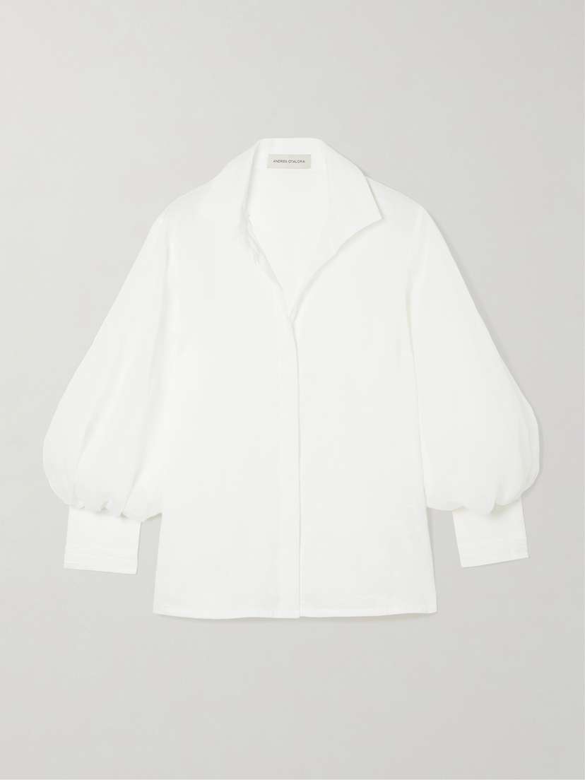 ANDRES OTALORA Efimero Linen Shirt