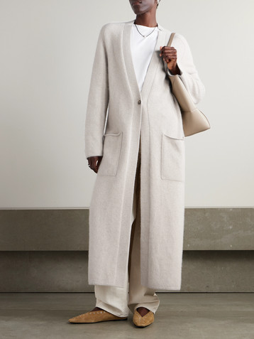 LOULOU DE SAISON Smet oversized wool-blend cardigan