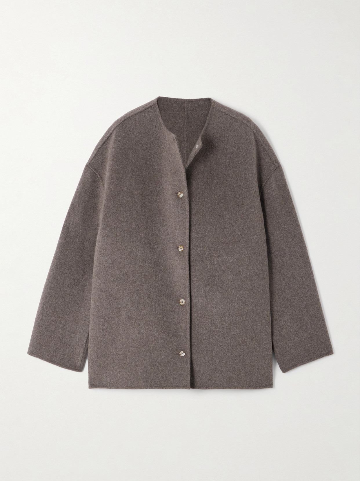 Loulou De Saison Dunne Oversized Wool And Cashmere-blend Jacket