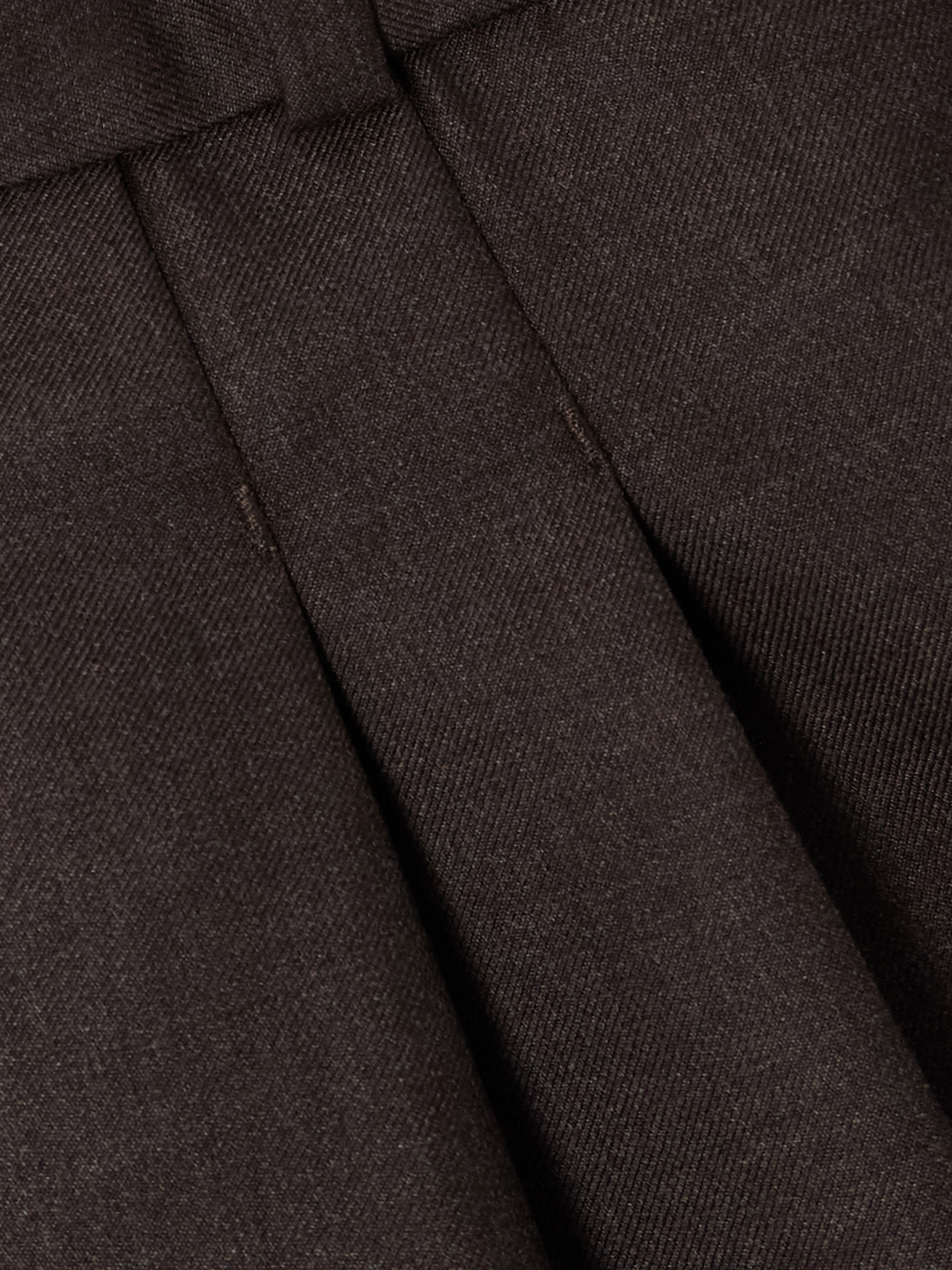 LOULOU DE SAISON Sbiru pleated wool-twill straight-leg pants thumbnail
