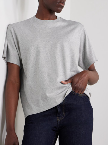 LOULOU DE SAISON Telanto organic Supima cotton-jersey T-Shirt