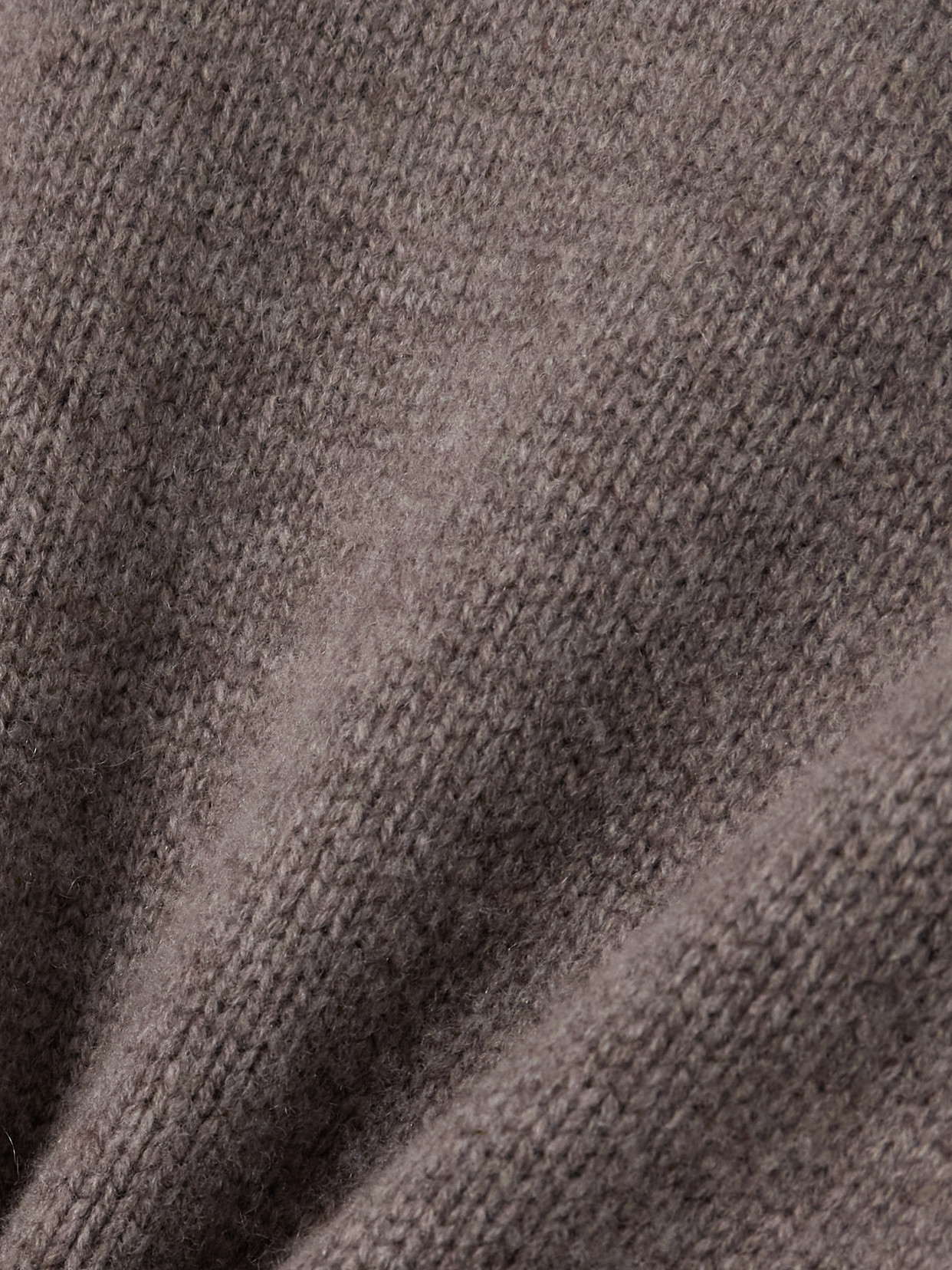 Loulou De Saison Bruzzi Cropped Wool And Cashmere-blend Sweater In Brown