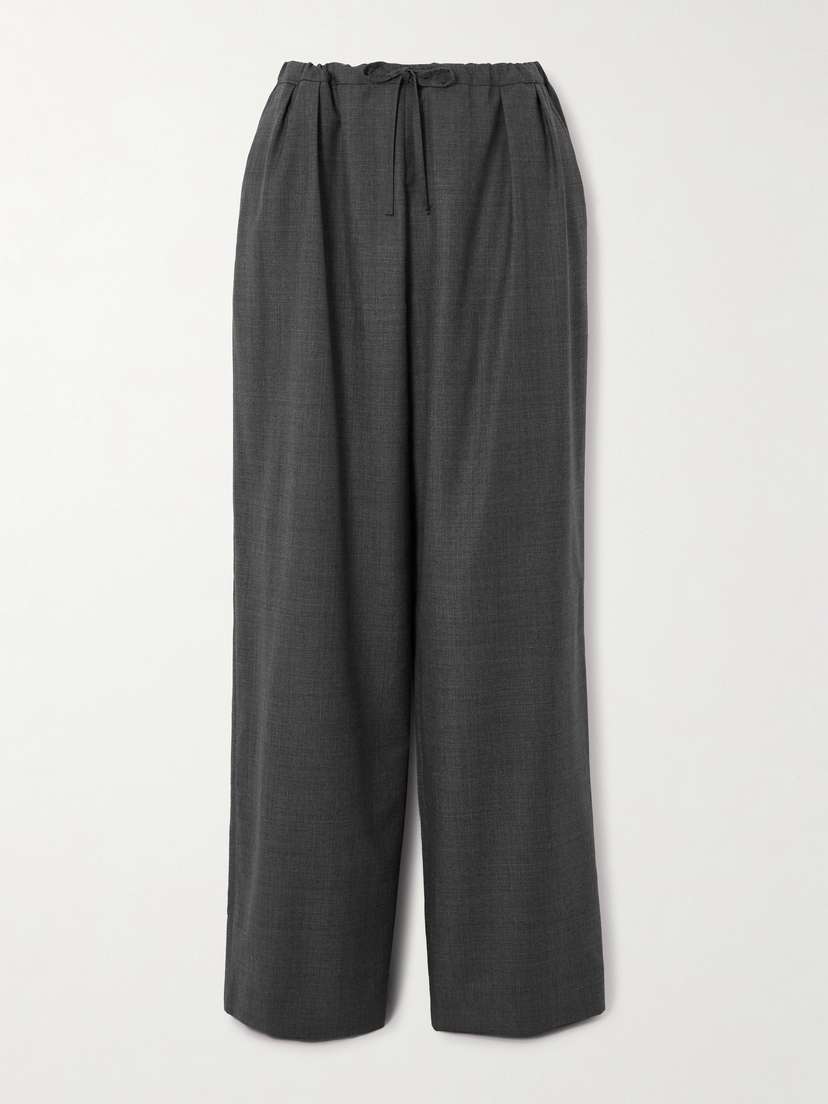 Loulou de Saison Cove Wool Straight-leg Pants