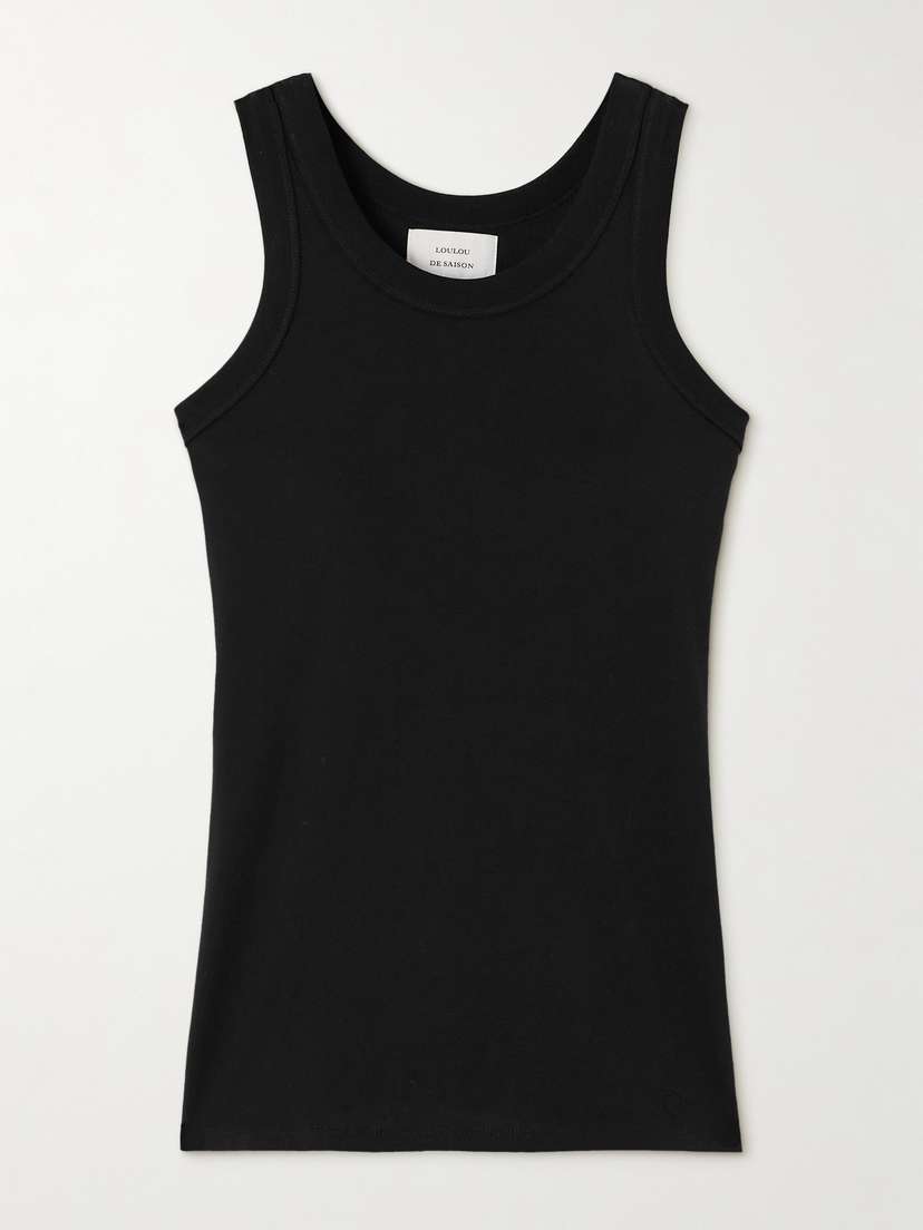 Loulou de Saison Poso Supima Cotton-jersey Tank Top