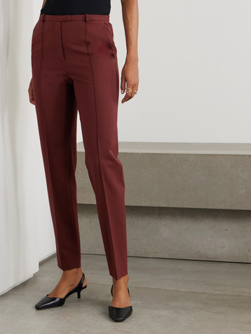 LOULOU DE SAISON Malka wool-blend twill skinny pants