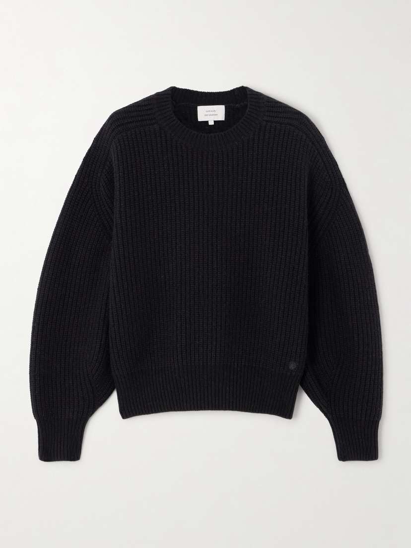 Loulou de Saison Nauru Ribbed Cashmere Sweater
