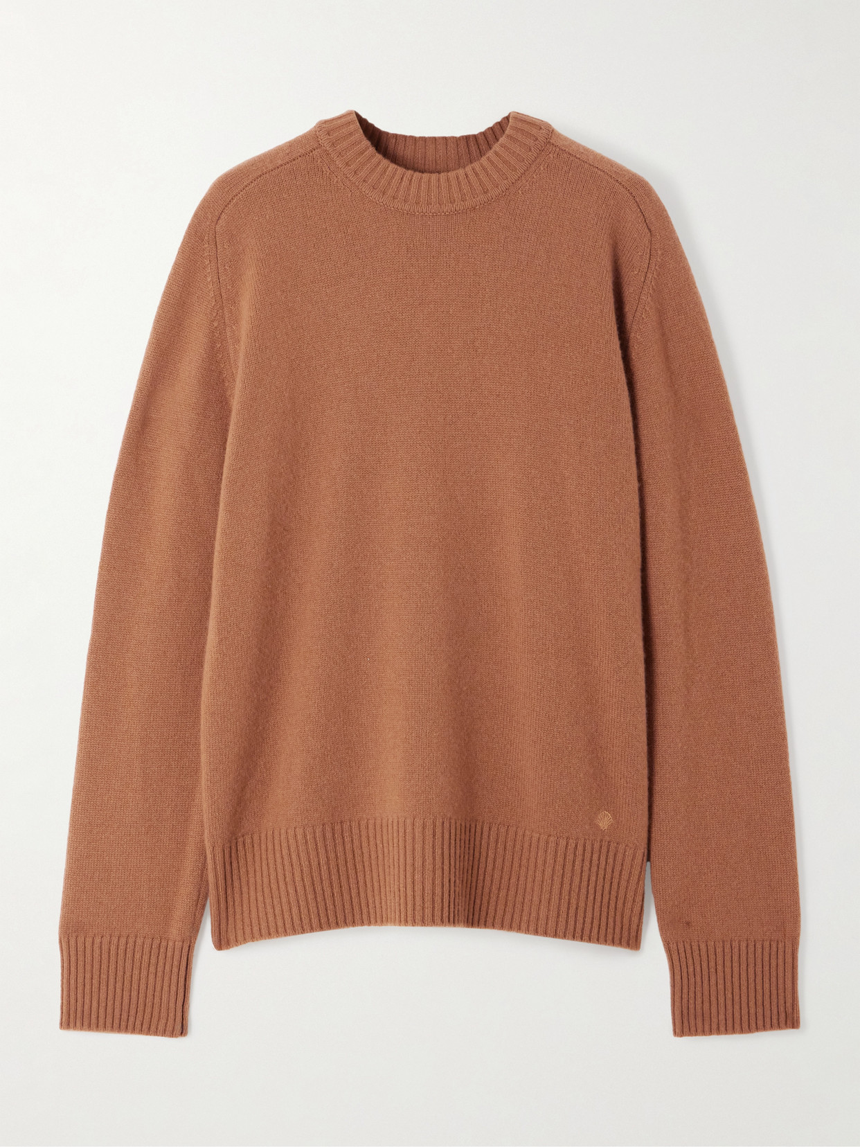 Loulou De Saison Baltra Cashmere Sweater In Brown
