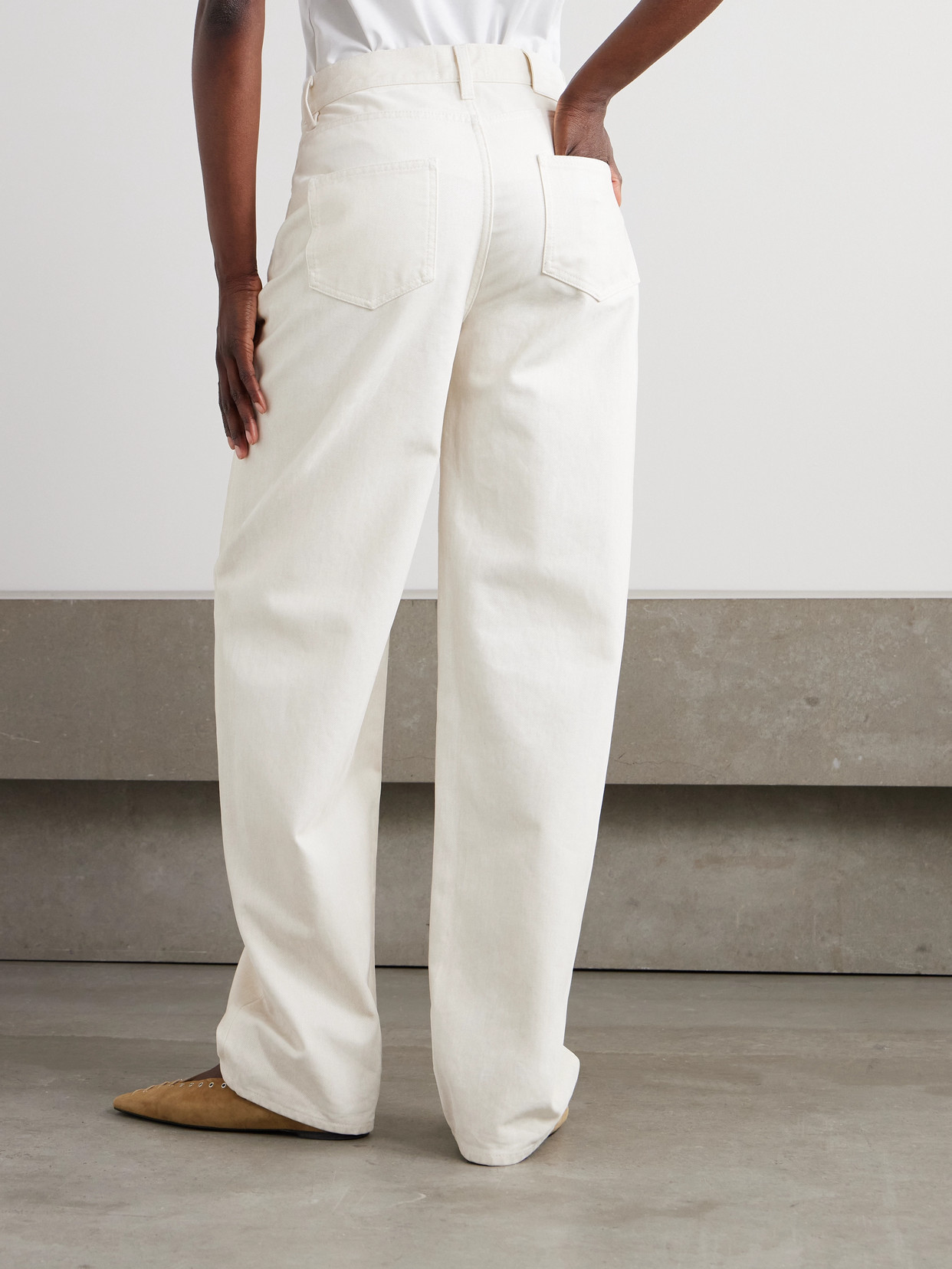 Asmar High-Rise Straight-Leg Jeans
