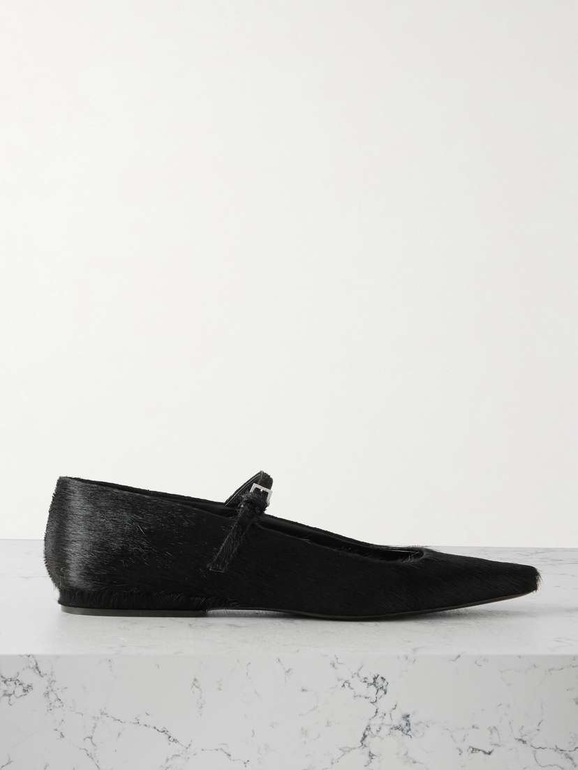 Loulou de Saison Leone Calf Hair Flats