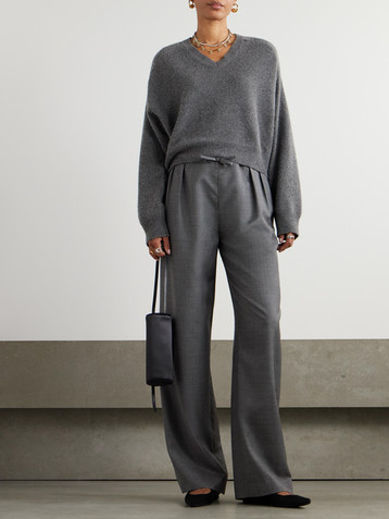 LOULOU DE SAISON Anzor cashmere sweater