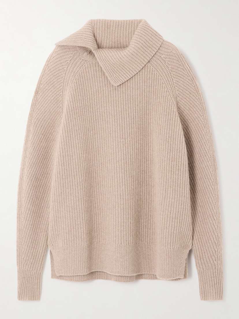 Loulou de Saison Cecil Ribbed Cashmere Sweater
