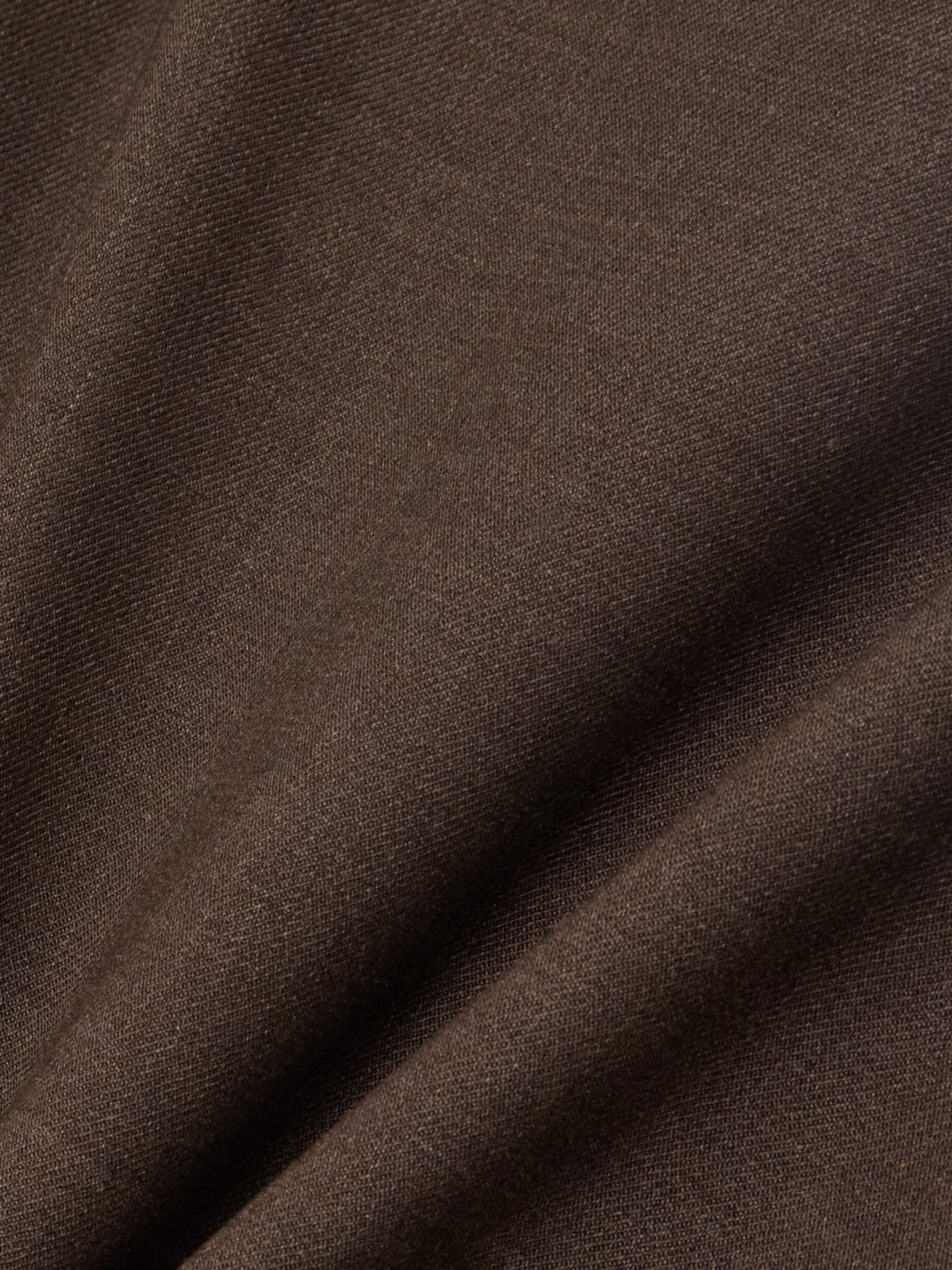 LOULOU DE SAISON Samos wool-blend twill midi skirt