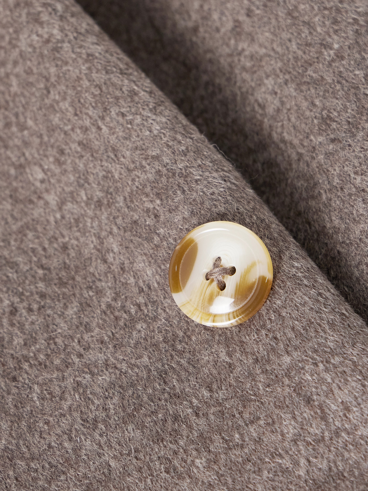 Loulou De Saison Borneo Oversized Double-breasted Wool And Cashmere-blend Coat In Multi