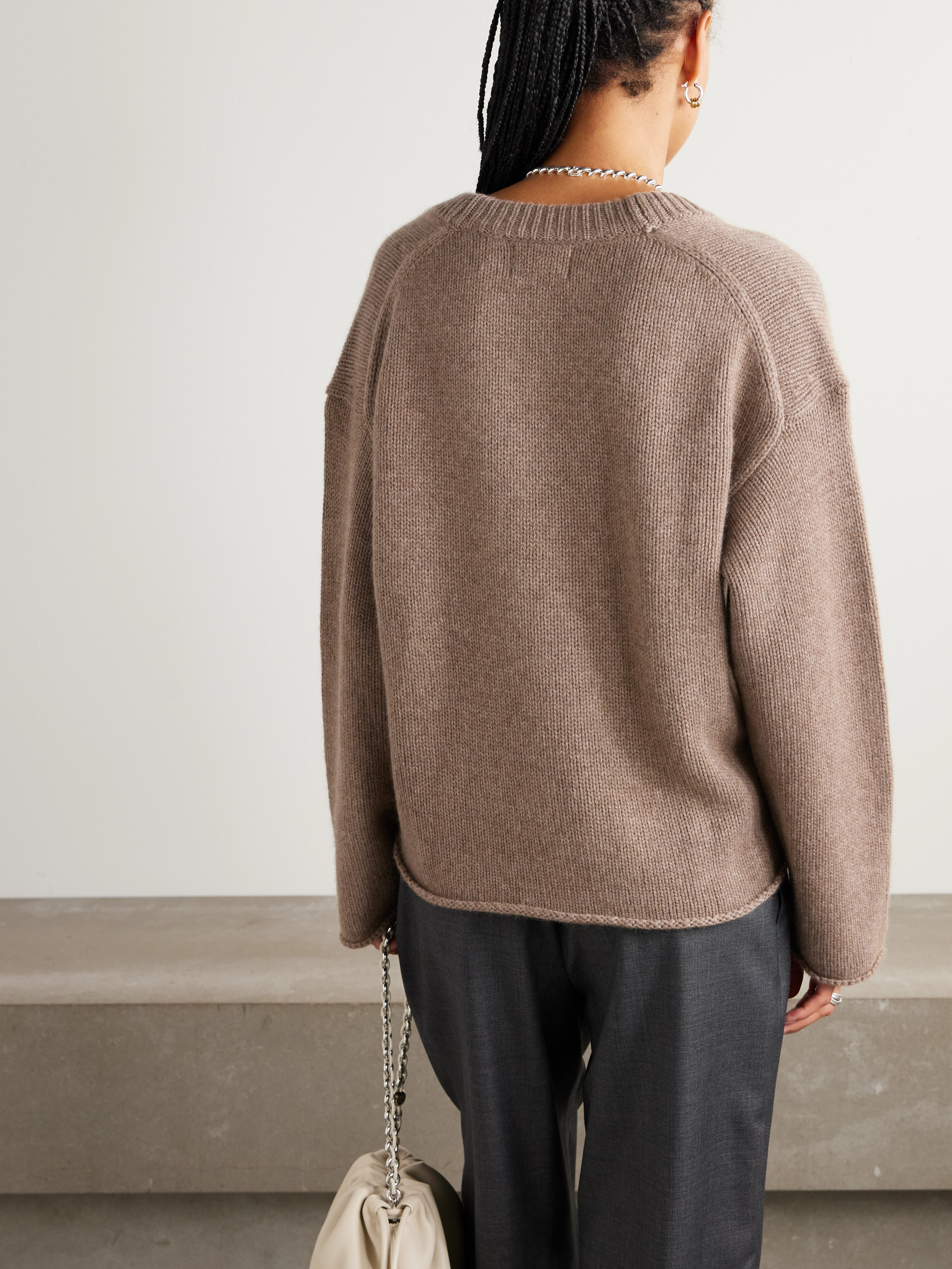 LOULOU DE SAISON Derry oversized cashmere sweater