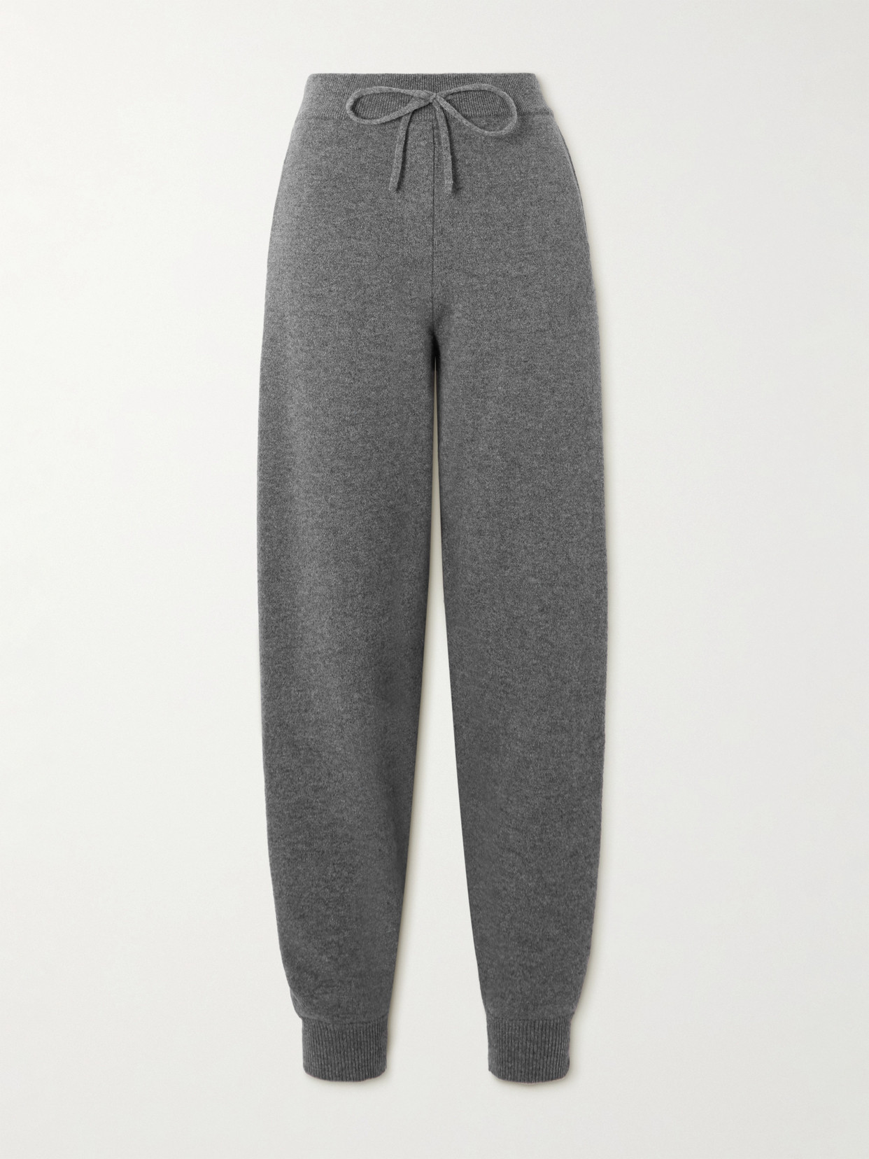 Loulou De Saison Hespero Cashmere Track Pants In Gray
