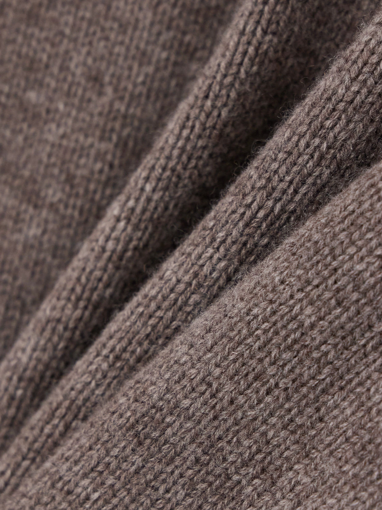 Loulou De Saison Aidar Merino Wool And Cashmere-blend Cardigan In Gray