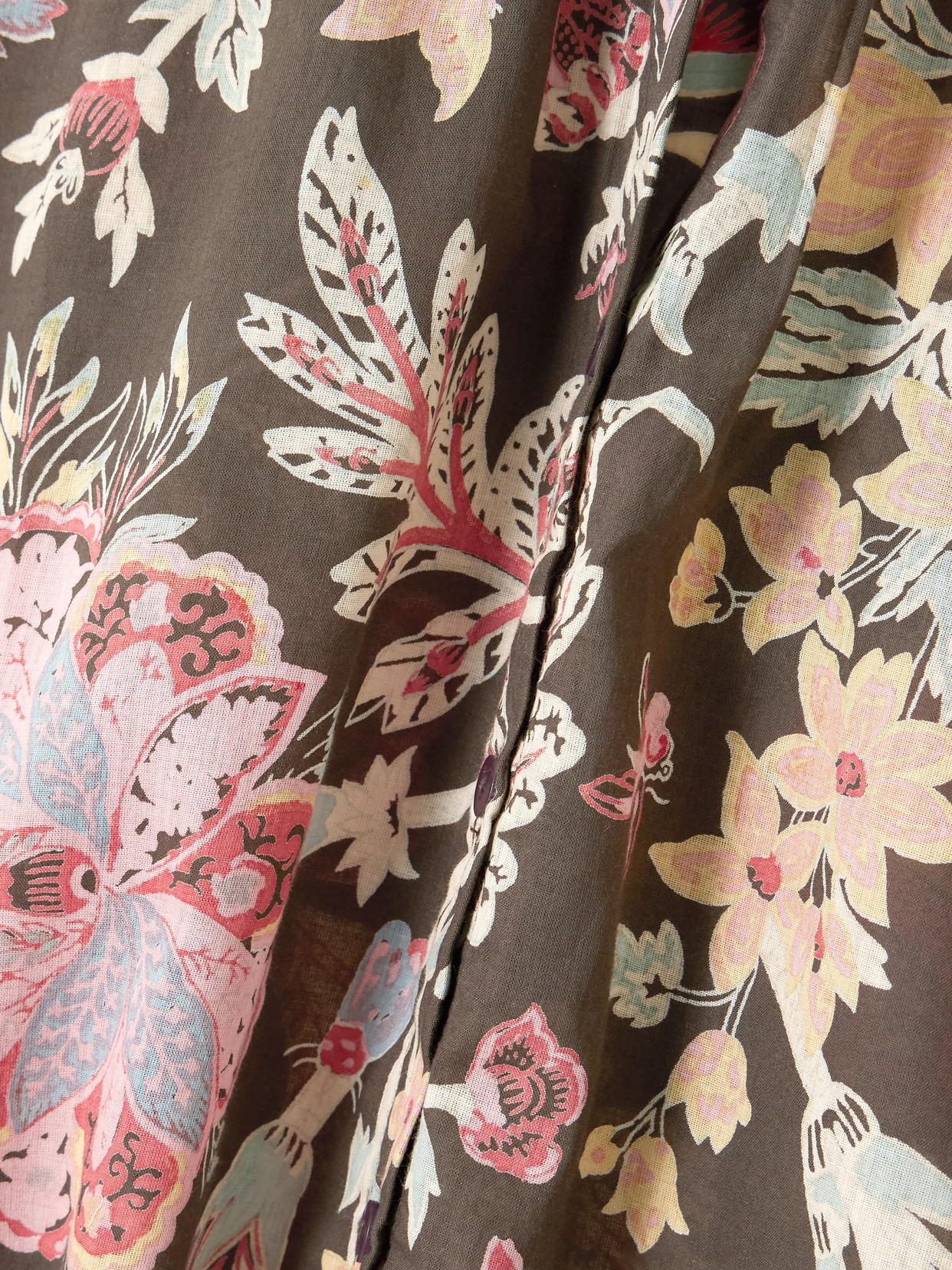 Alix Of Bohemia Winn Ruffled Floral-print Cotton-voile Shirt
