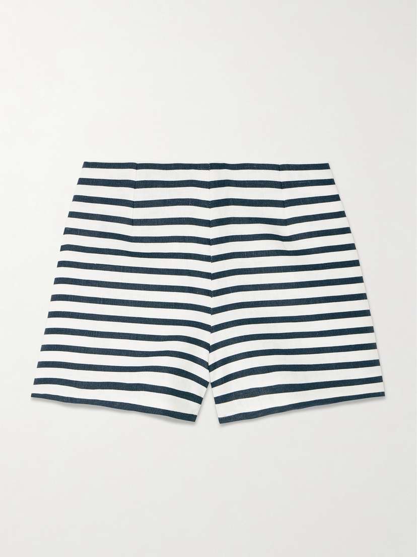 Faithfull Lila Striped Linen Shorts