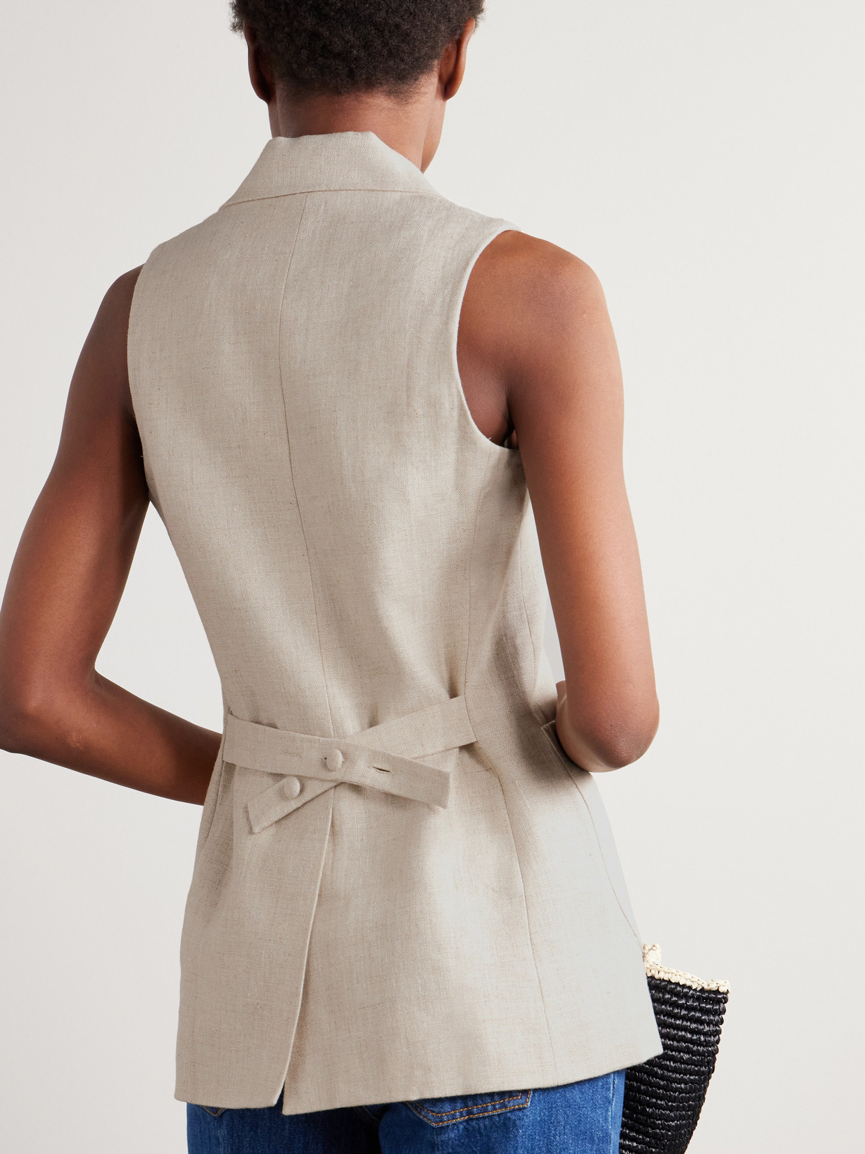 FAITHFULL JOSETTE LINEN VEST