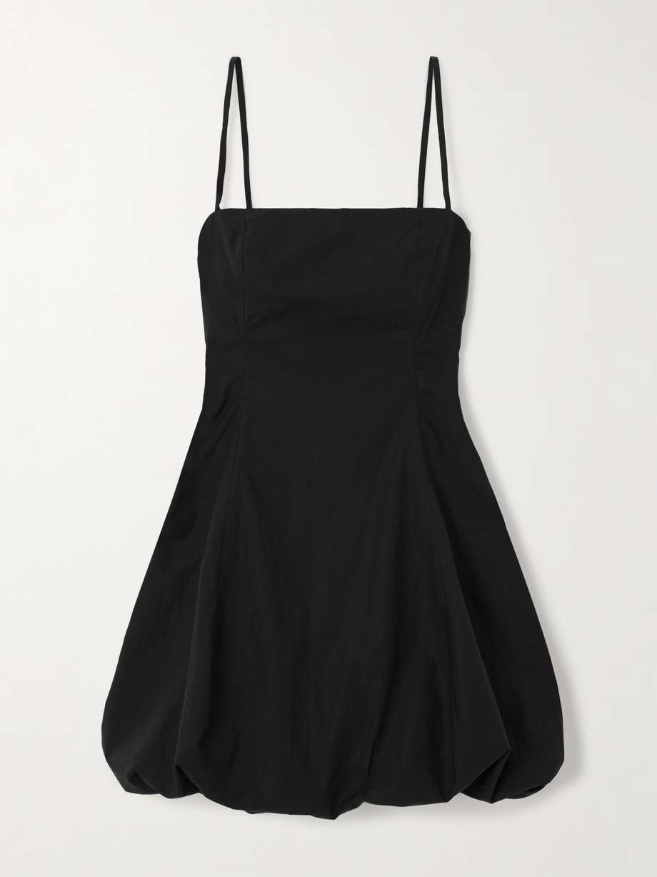 lera cotton-poplin mini dress