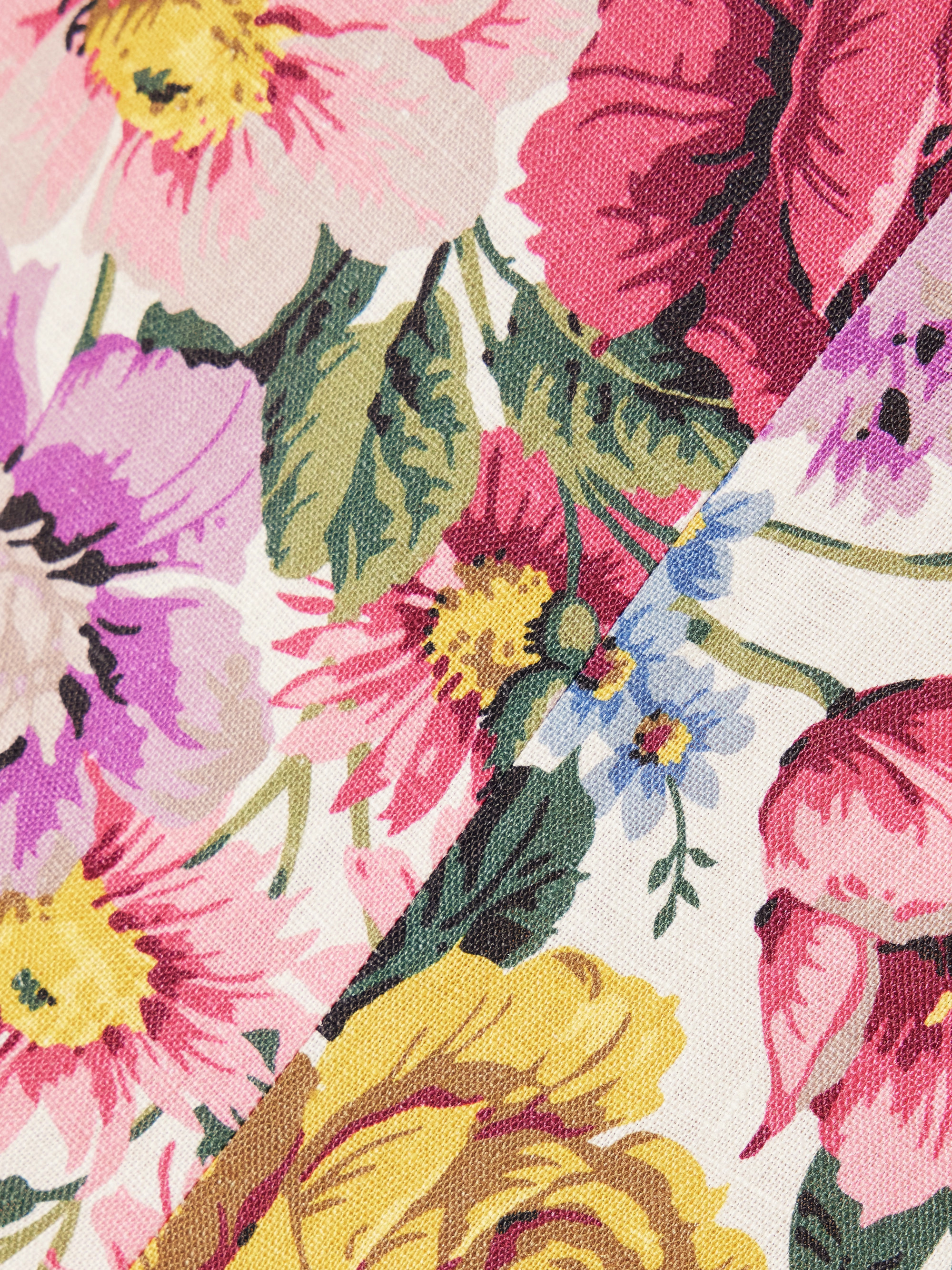 Faithfull Lila floral-print linen shorts thumbnail