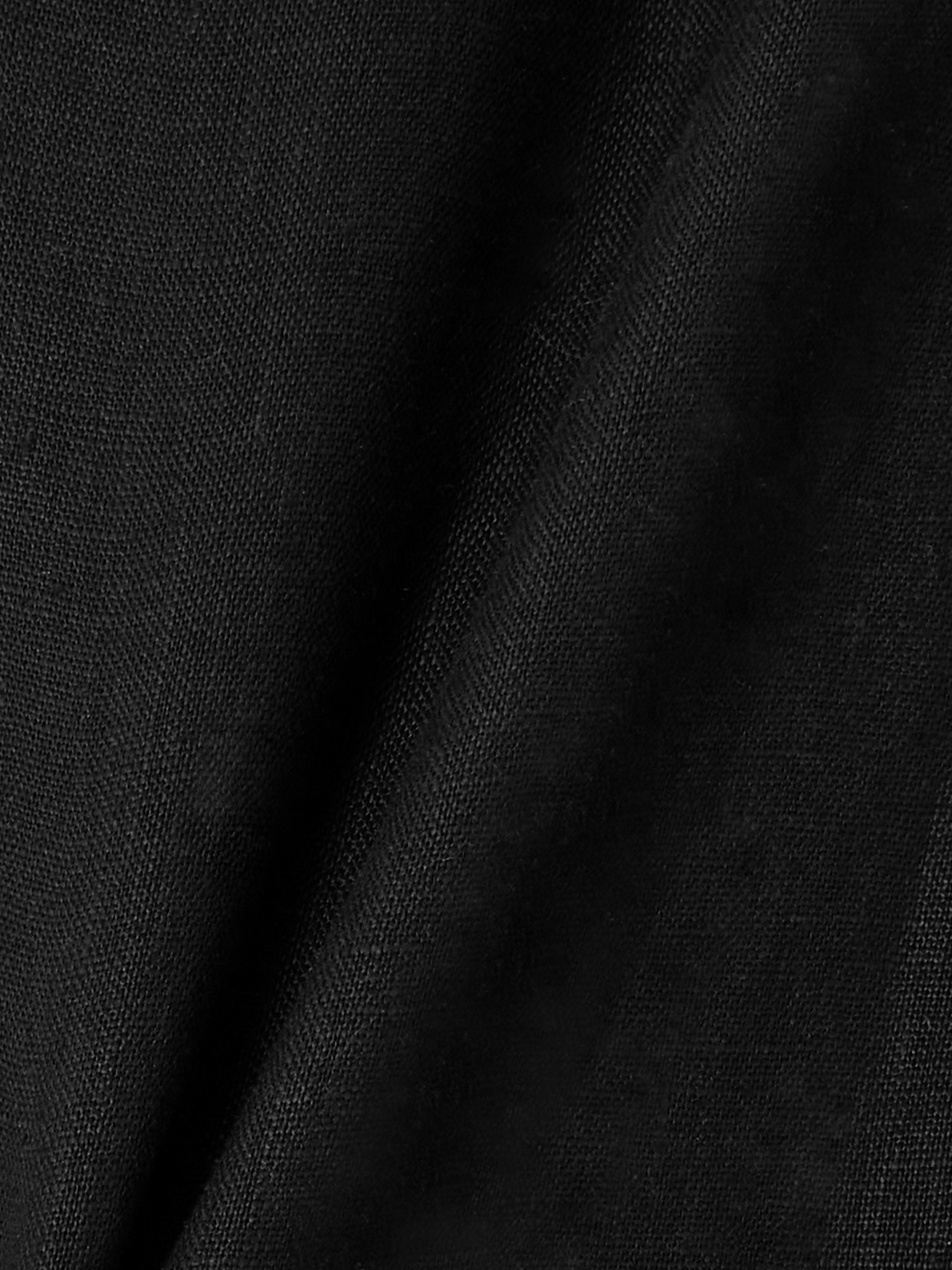 FAITHFULL CAPRI CROPPED LINEN SLIM-LEG PANTS