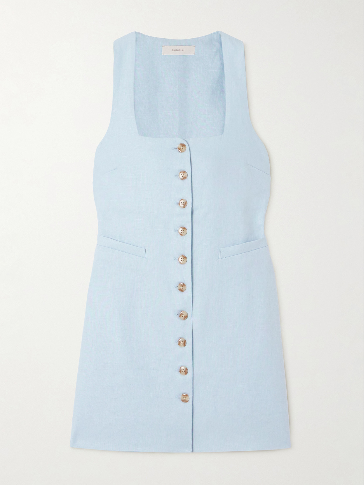 Faithfull Jaques Linen Mini Dress