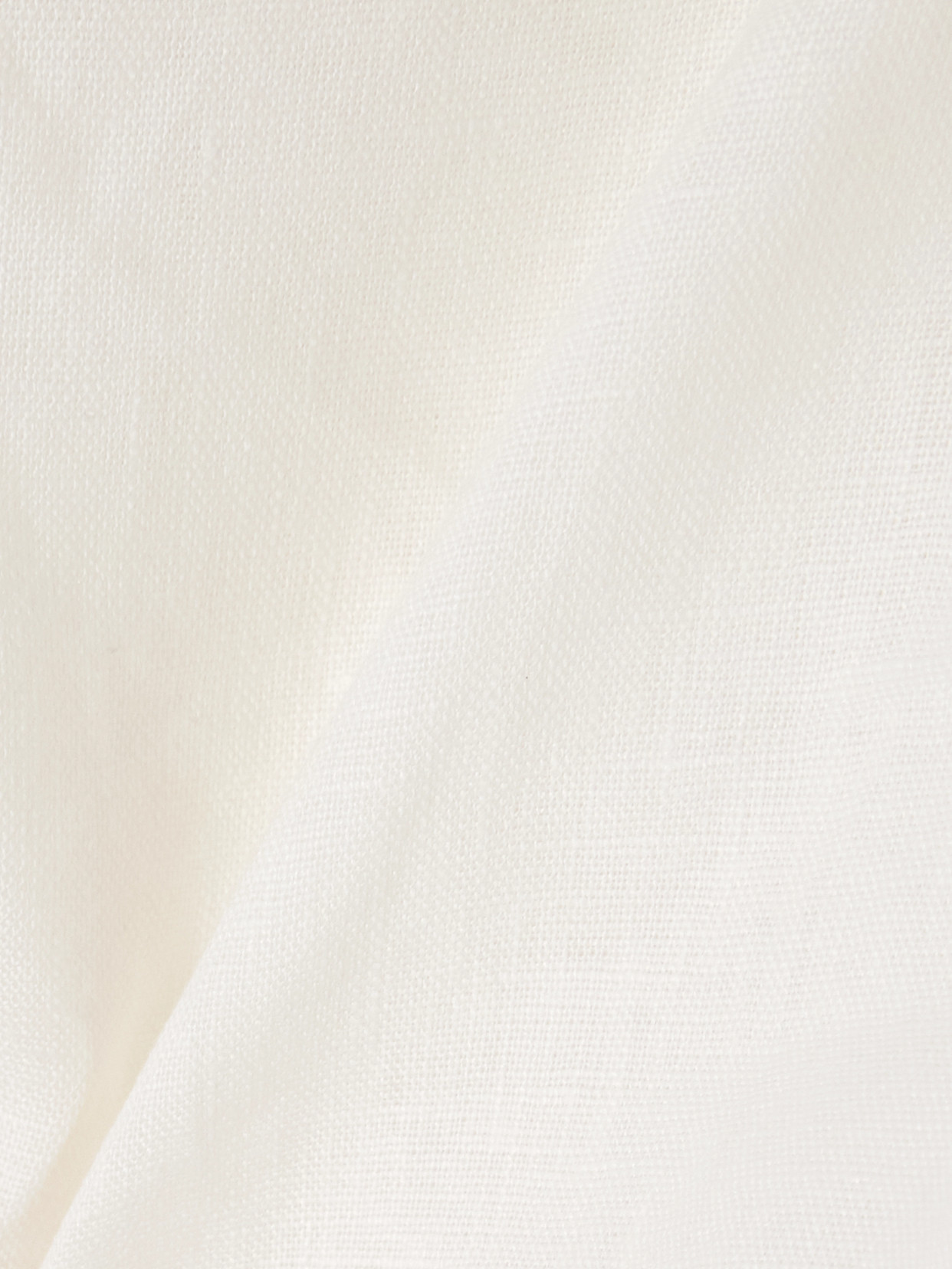 Faithfull Suis Off-the-shoulder Draped Linen Top In White