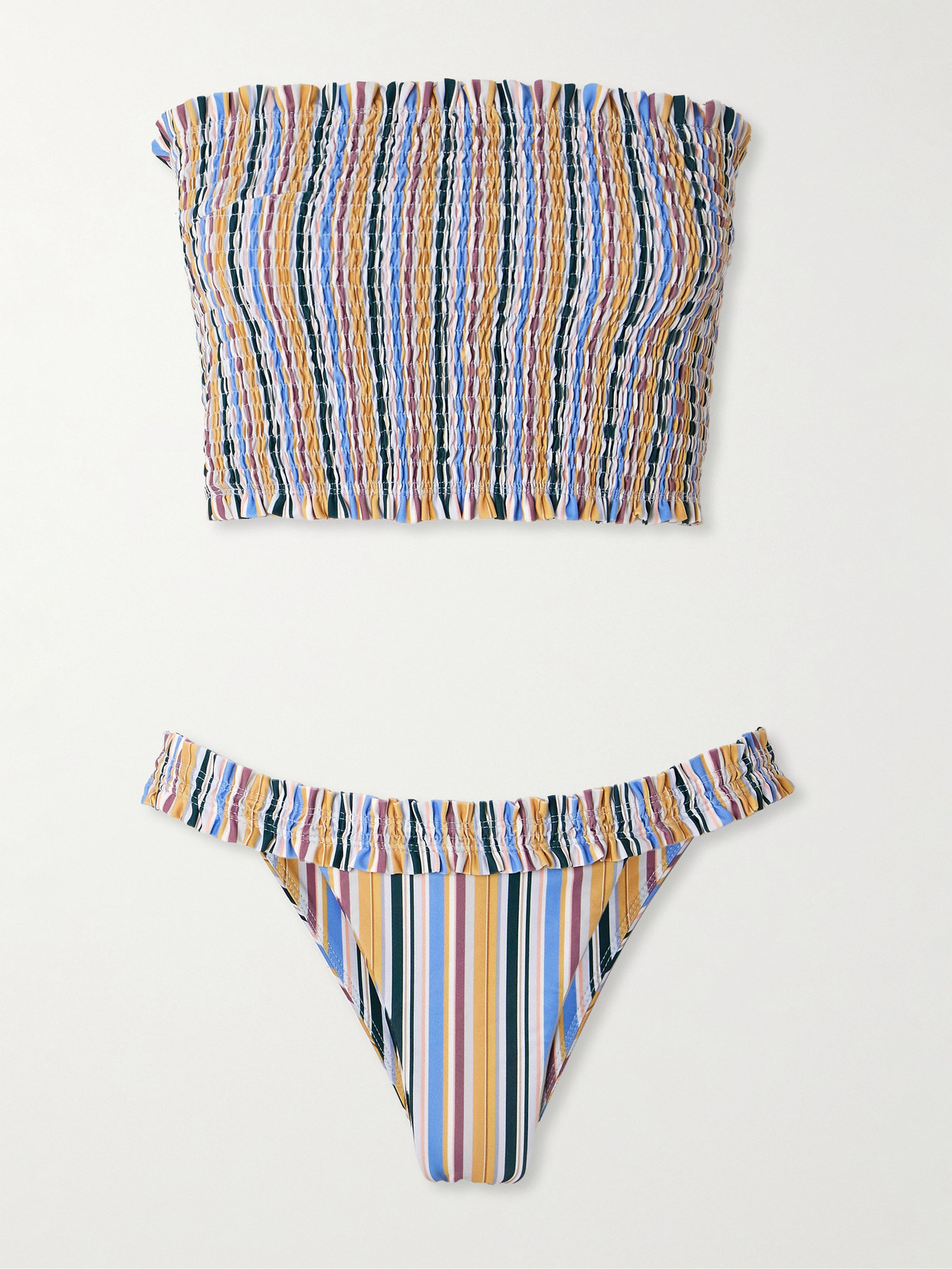 Faithfull Elisa Striped Recycled Bikini Top