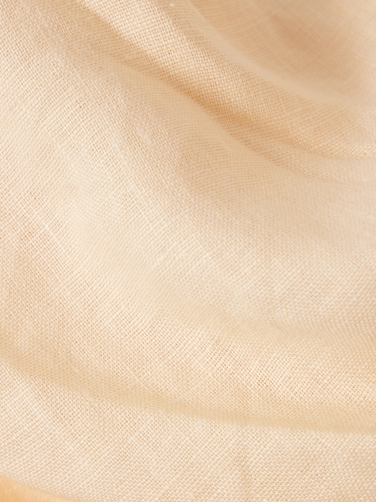 Faithfull Hedy Strapless Gathered Linen And Voile Maxi Dress In Neutral